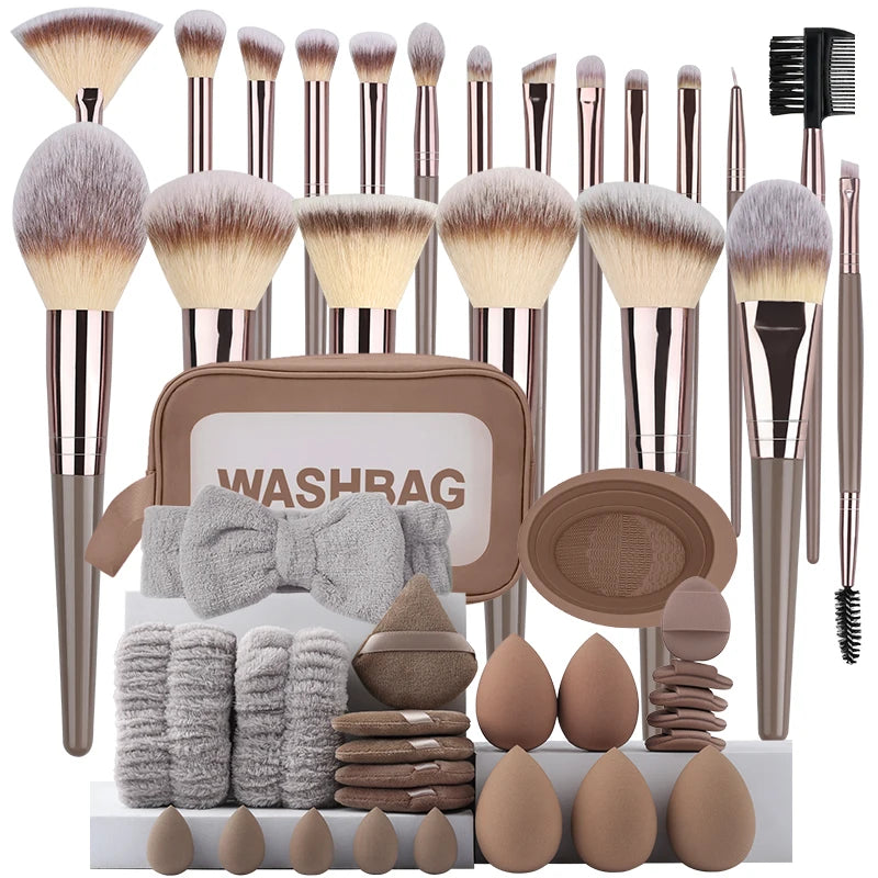 20 Piece Makeup Brush Set