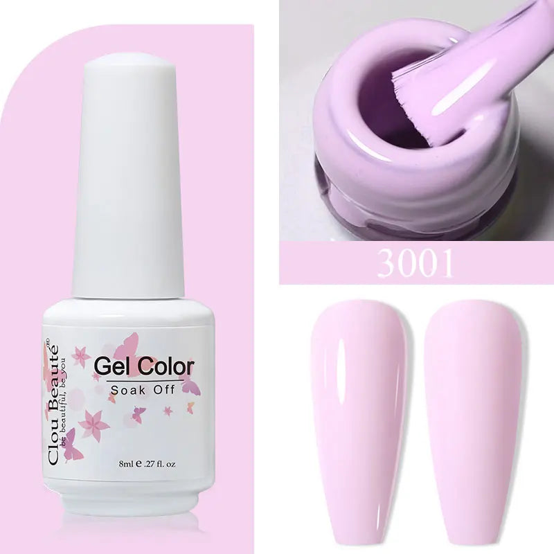 Clou Beaute Gel Nail Polish 8ml