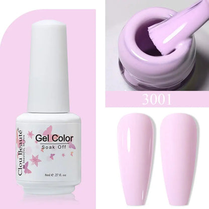 Clou Beaute Gel Nail Polish 8ml