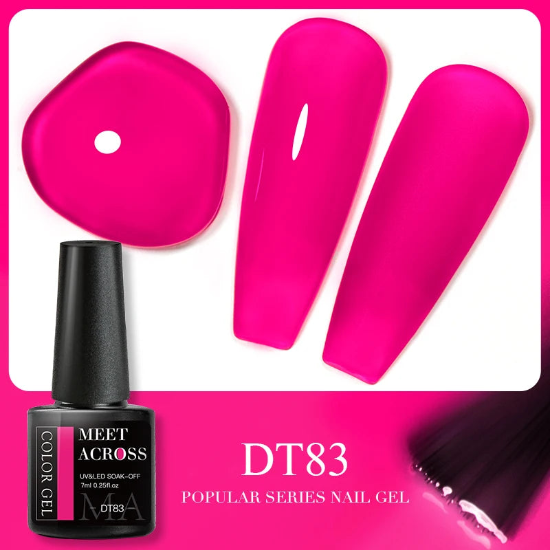 MEET ACROSS 5ml Gel Nail Polish