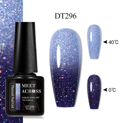 7ml Auroras Spotted Thermal Colour Changing Gel Nail Polish