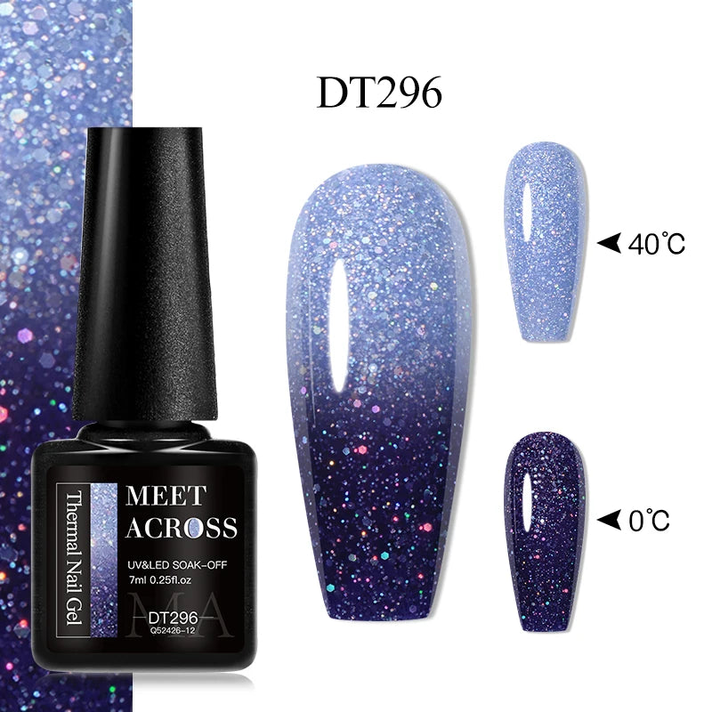 7ml Auroras Thermal Colour Changing Gel Nail Polish
