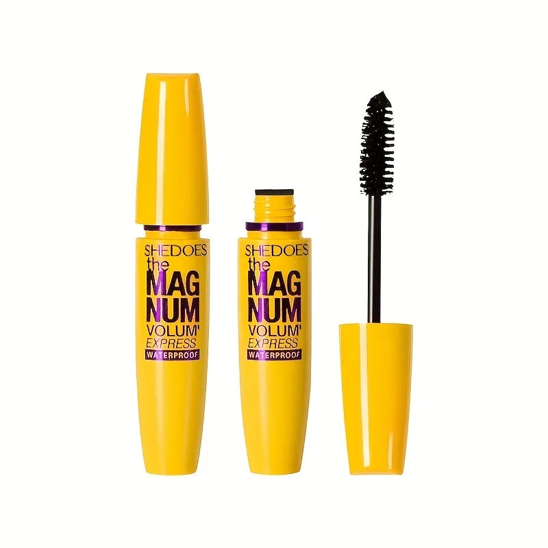 4D Black Mascara Thickening, Lengthening, Curling, Waterproof Liquid Fiber