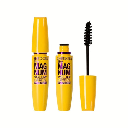 4D Black Mascara Thickening, Lengthening, Curling, Waterproof Liquid Fiber