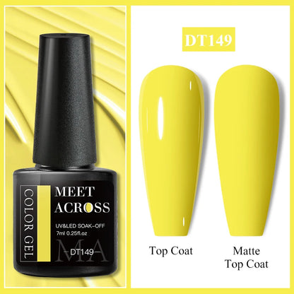 MEET ACROSS 7ml Gel Nail Polish