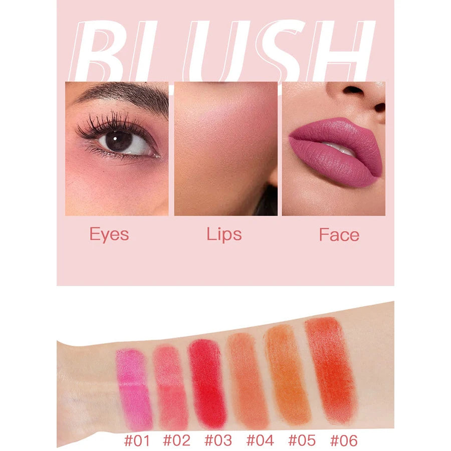 Blush and Shimmer Stick Waterproof and Long Lasting