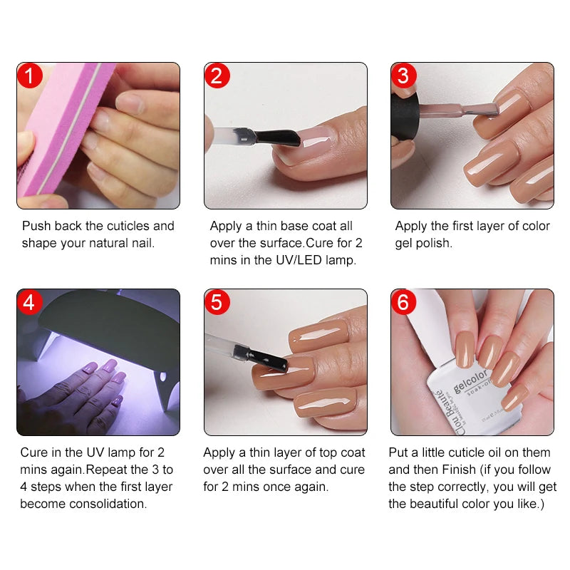Clou Beaute Gel Nail Polish 8ml