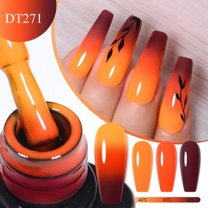 7ml Auroras Spotted Thermal Colour Changing Gel Nail Polish