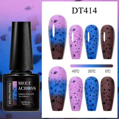 7ml Auroras Spotted Thermal Colour Changing Gel Nail Polish