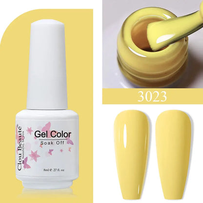 Clou Beaute Gel Nail Polish 8ml