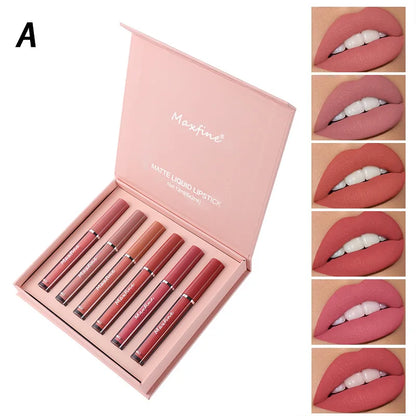 Matte Lipstick Set Waterproof and Moisturising