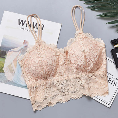 Floral Lace Padded Bralette