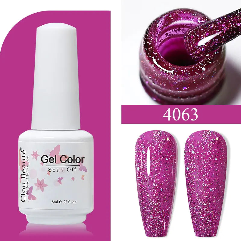 Clou Beaute Gel Nail Polish 8ml