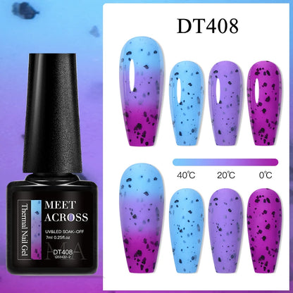7ml Auroras Iridescent Thermal Colour Changing Gel Nail Polish