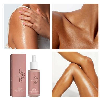 Milano Self Tanning Drops Natural Skin Enhancer