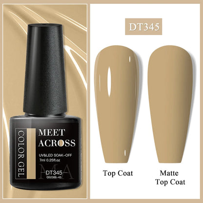 MEET ACROSS 7ml Gel Nail Polish